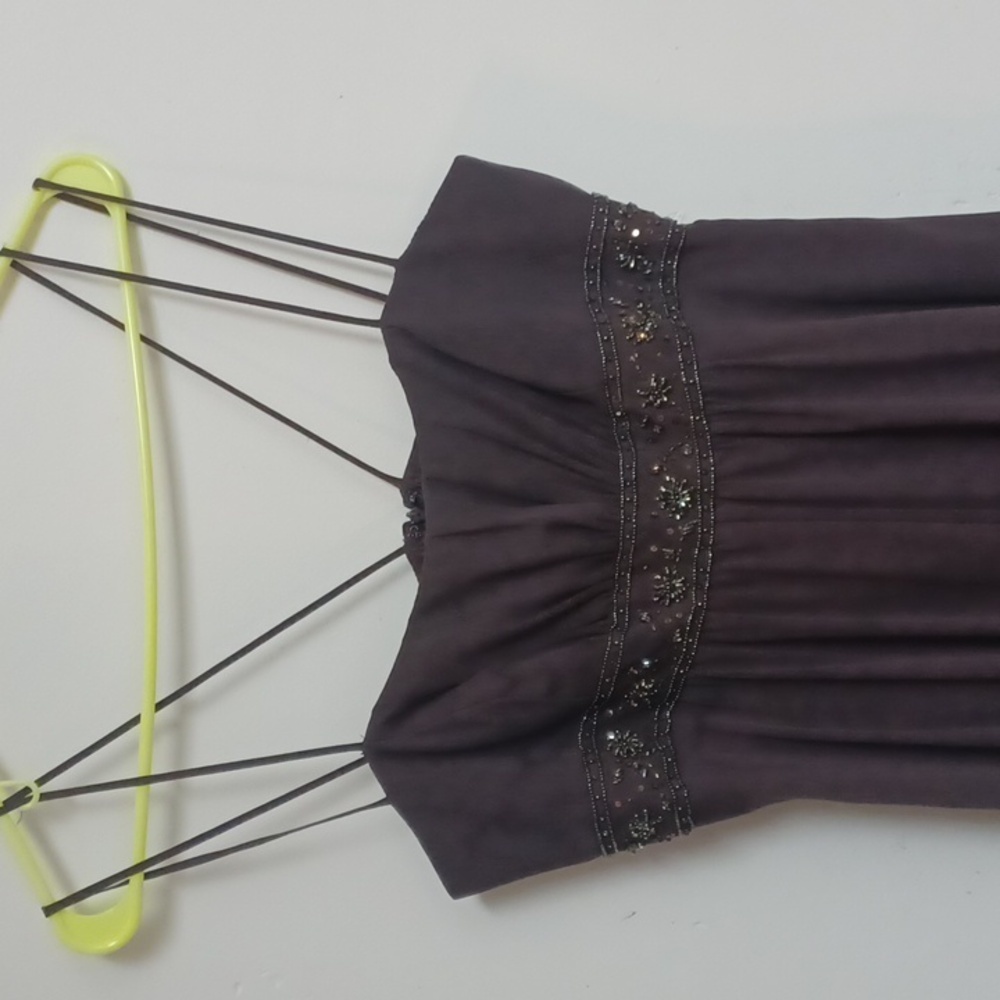 David"Bridal Elegant Black Evening Gown - Picture 2 of 8